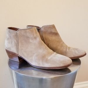 Donating 2/15 Sam Edelman beige suede booties